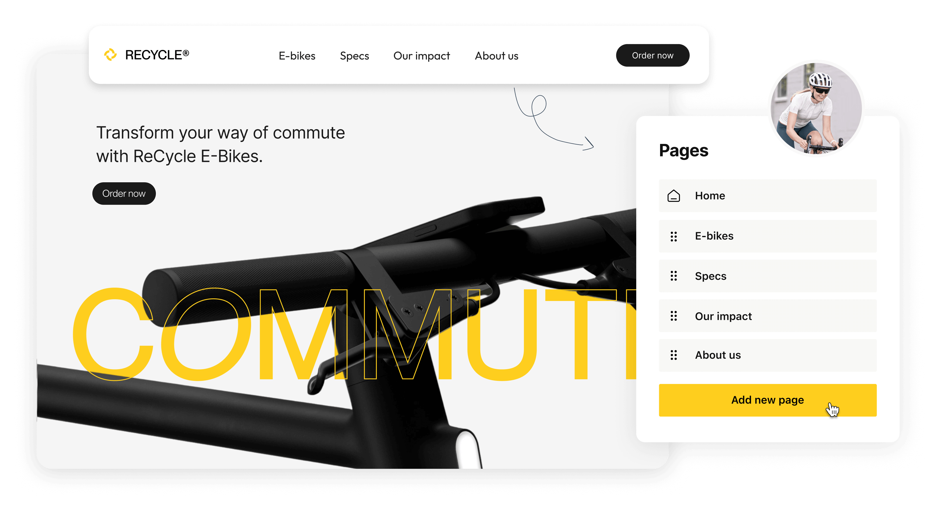 Build multi-pages website.